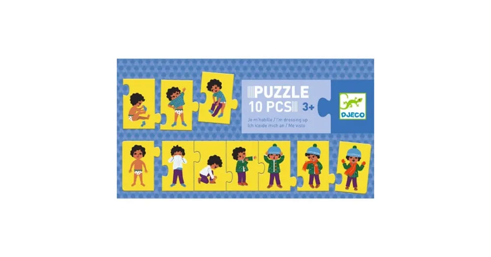 Vedd meg most Sorozat puzzle - Öltözködés Djeco
