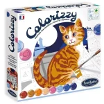 Azonnal elérhető Számozott kifestő gyerekeknek - Cicás - Sentosphere Colorizzy