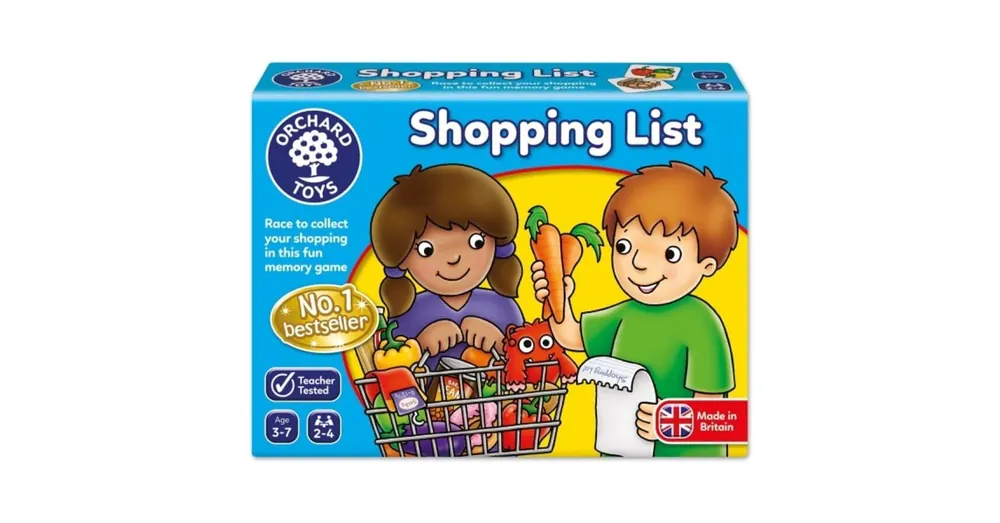 Bevásárlólista - Shopping list - Orchard Toys - Bevásárlós játék - Angol Nézd meg most