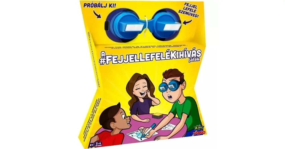 Exkluzív ajánlat Fejjel lefelé kihívás társasjáték