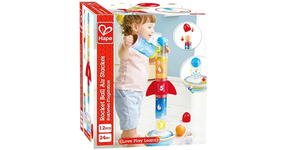 Lebegő labdás toronyépítő rakéta - Hape Legkelendőbb