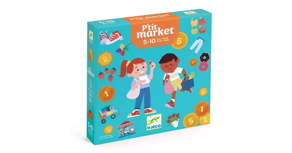 Csak ma Pici-piac társasjáték - Little market Djeco