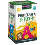 Memorace Ismerkedjünk a betűkkel! társasjáték Újdonság
