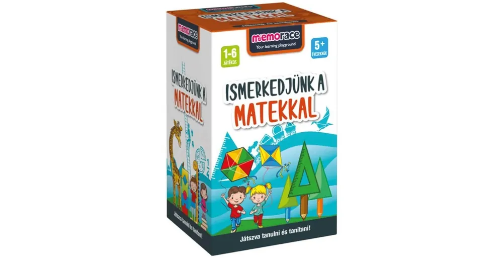 Olcsó Memorace Ismerkedjünk a matekkal! társasjáték