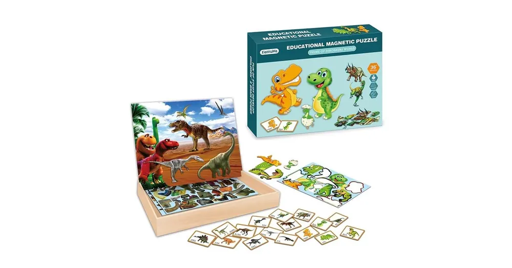 Olcsóbb Mágneses könyv gyerekeknek - Dinoszaurusz 6060