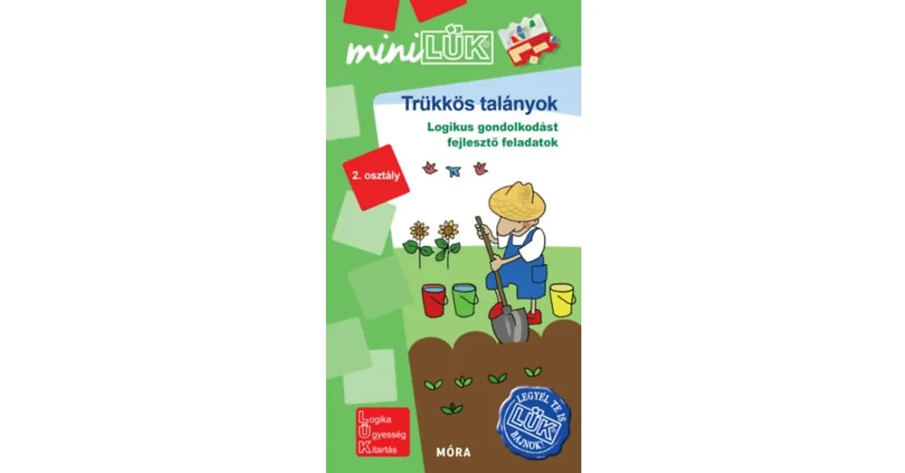 Különleges ajánlat Trükkös talányok Mini LÜK füzet 2. osztályosoknak