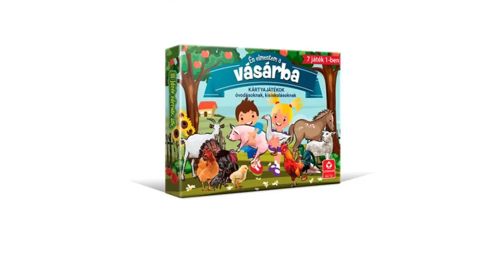 Árcsökkenés Én elmentem a vásárba 7 az 1-ben kártyajáték