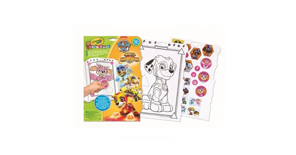 Biztonságos vásárlás Crayola Mancs Őrjárat színező és foglalkoztató füzet