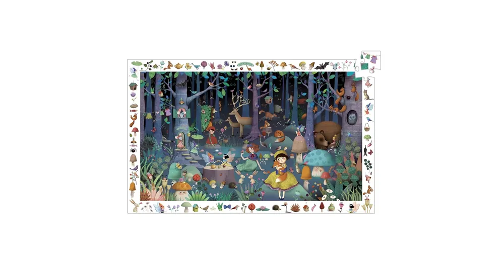 Elvarázsolt Erdő 100 db-os puzzle - Djeco puzzle Vedd meg online