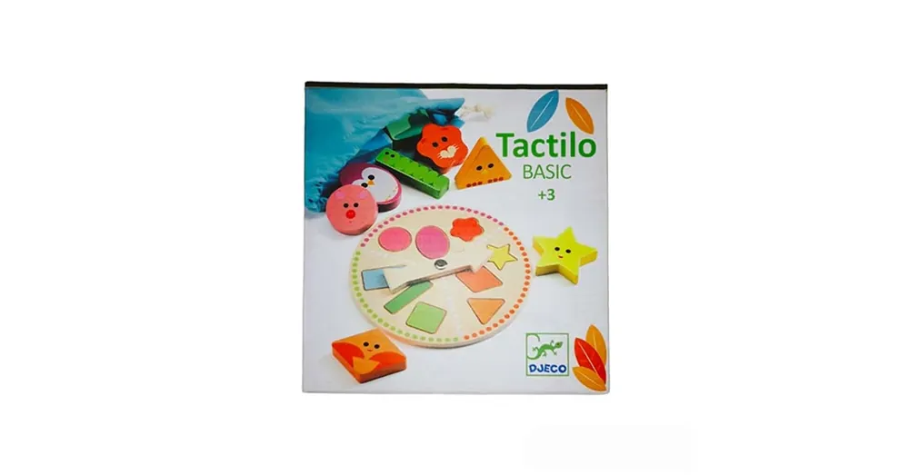 Biztonságos vásárlás Forma tapintós játék - Tactilo Basic Djeco