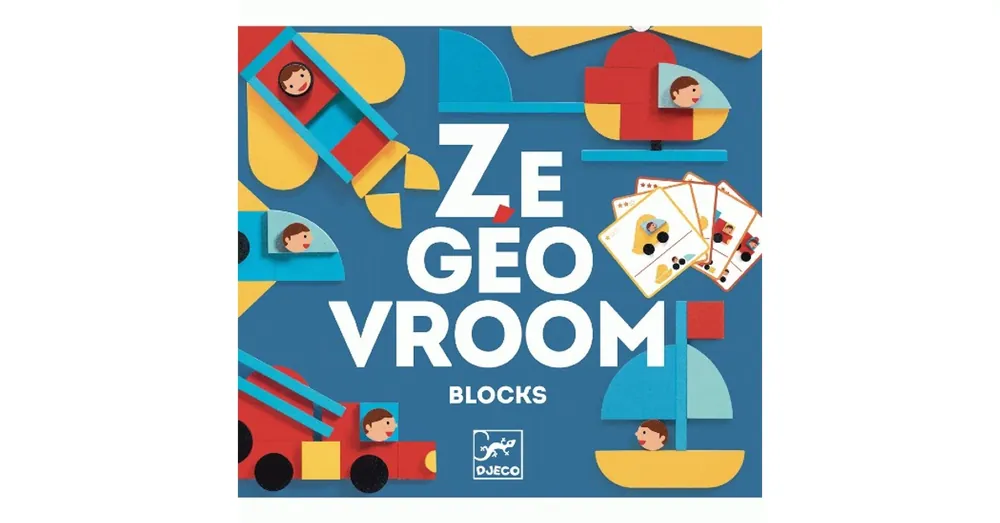 Szuper ajánlat Tangram kirakó - Járművek - Djeco
