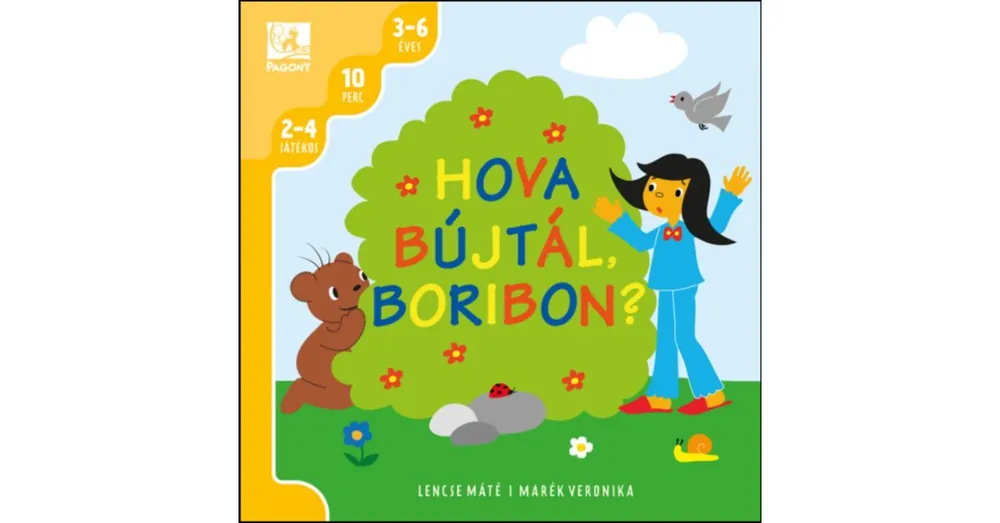 Vedd meg online Pagony - Hova bújtál, Boribon? társasjáték