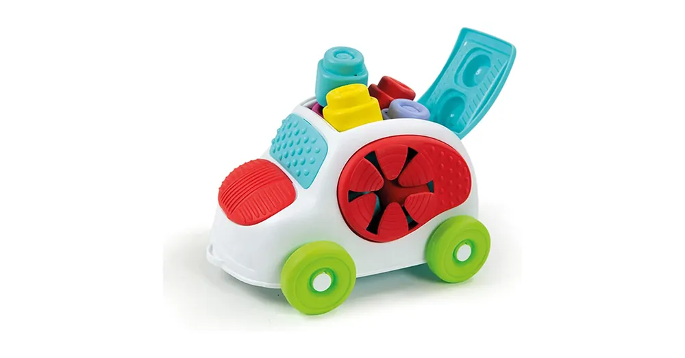 Akció Clemmy baby puha építőkocka készlet autóban - Clementoni