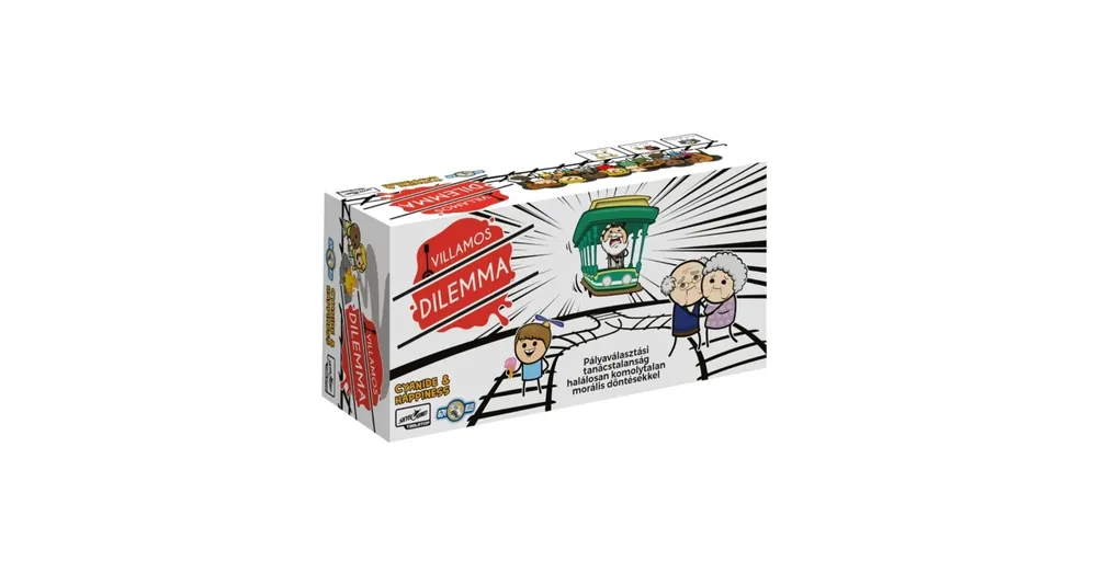 Villamos dilemma - a fekete humor partijátéka Szuper akció