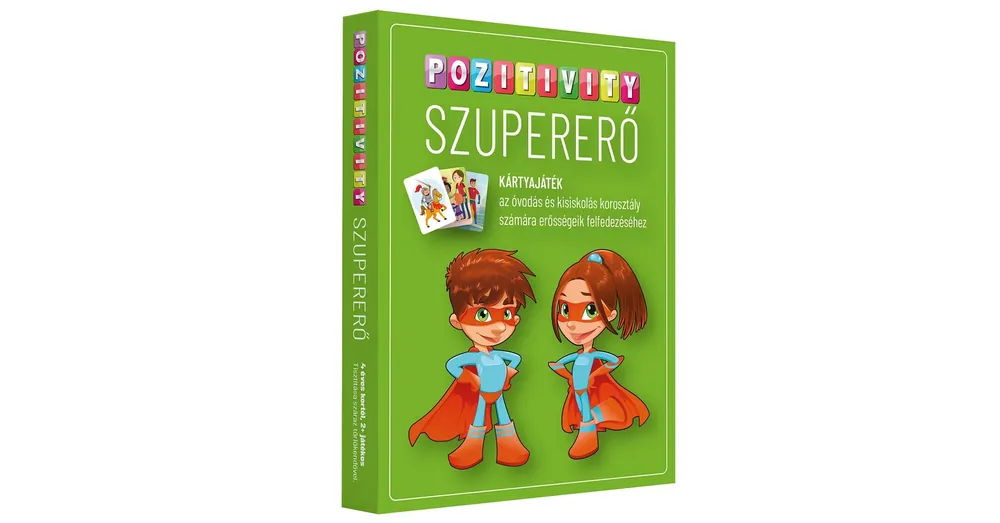 Pozitivity Szupererő kártyajáték Azonnal elérhető