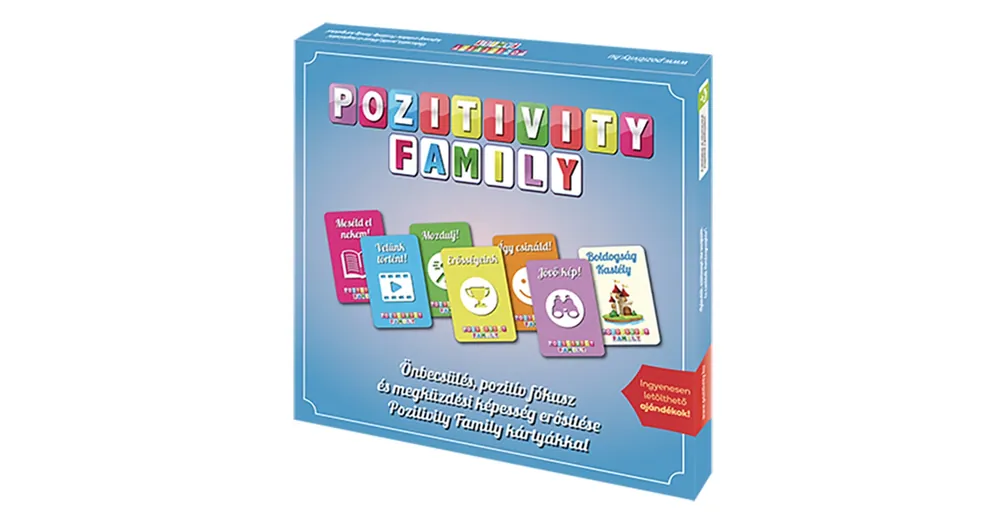 Pozitivity Family társasjáték Korlátozott ajánlat