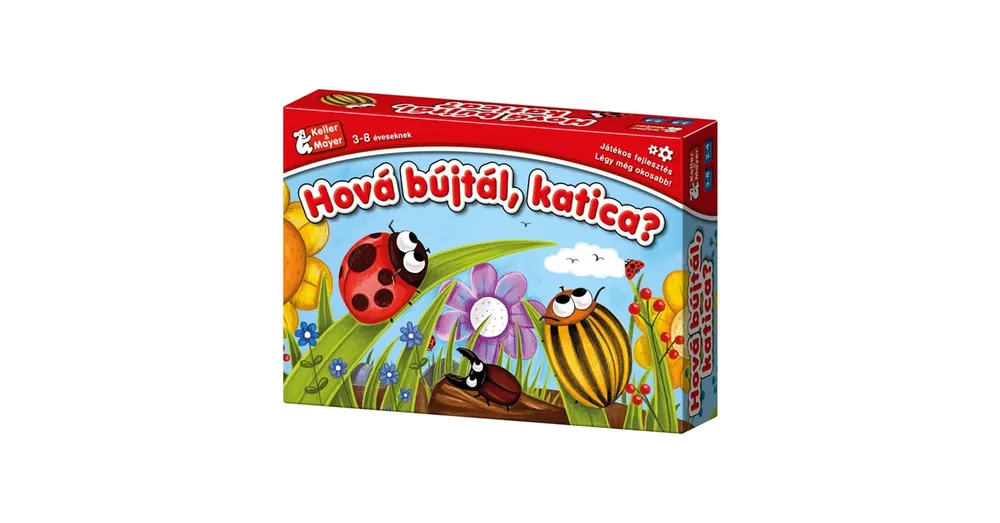 Outlet Hová bújtál, katica? társasjáték - Keller és Mayer