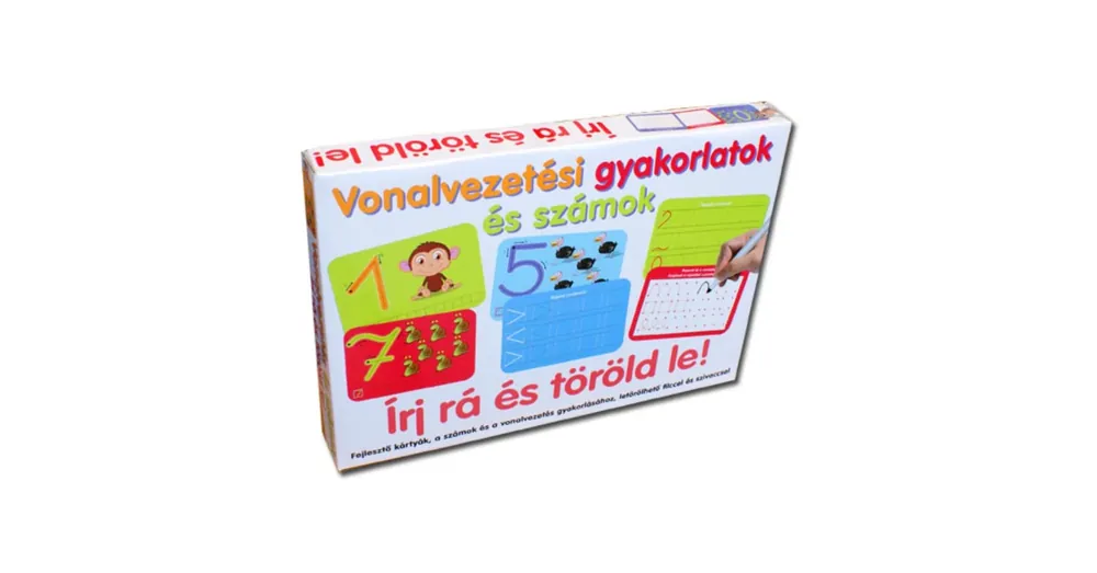 Ajánlat Számok írása letörölhető, újraírható feladatlapok D-Toys