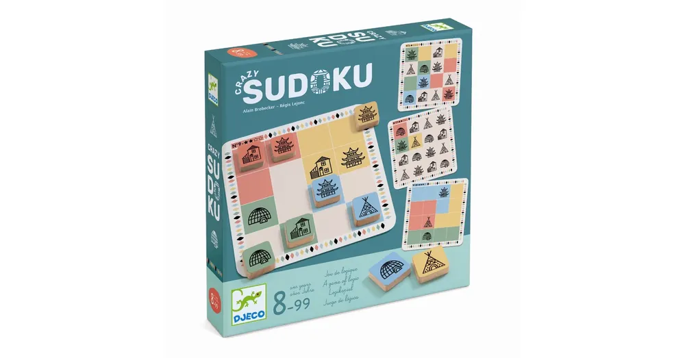 Vásárlói kedvenc Sudoku társasjáték - Djeco Crazy Sudoku