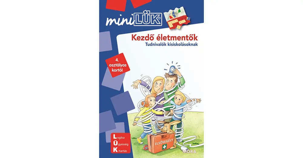 Kezdő életmentők Mini Lük füzet - Elsősegély Kedvezményes ár