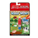 Újdonság Melissa Doug Water Wow vizes színező - Farm