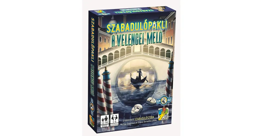 Azonnali szállítás Szabadulópakli A velencei meló szabadulós kártya