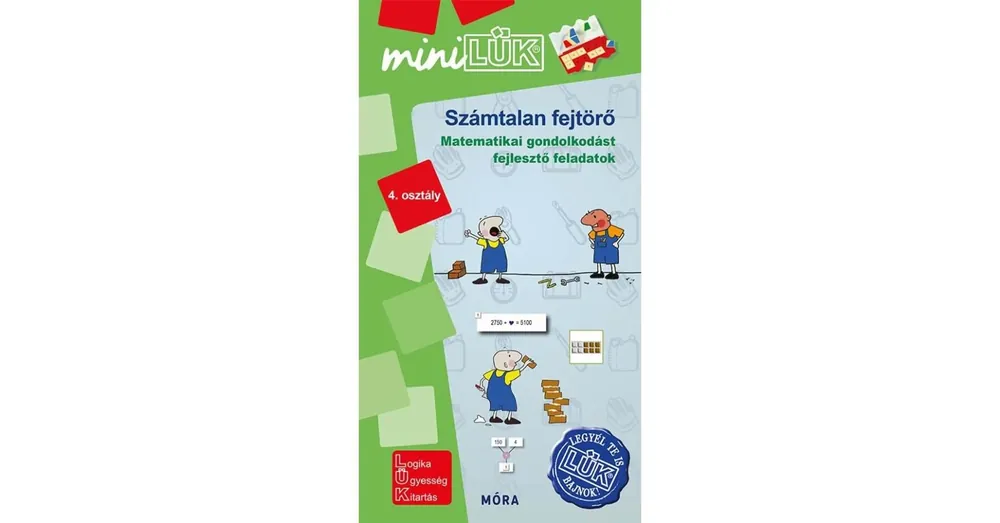 Számtalan fejtörő - Matematikai fejlesztő feladatok 4. o. Ne maradj le