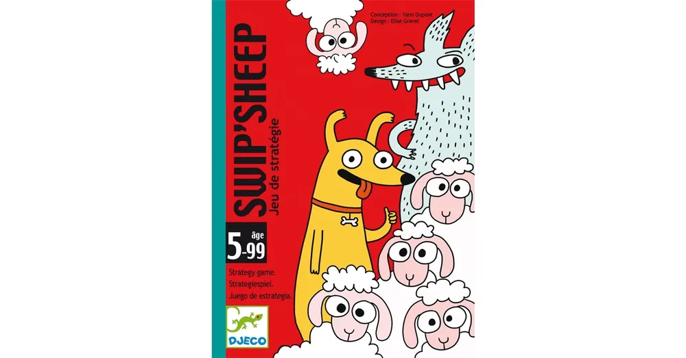 Alacsony ár Vigyázz bárány, jön a farkas! kártyajáték - Swip‘Sheep Djeco