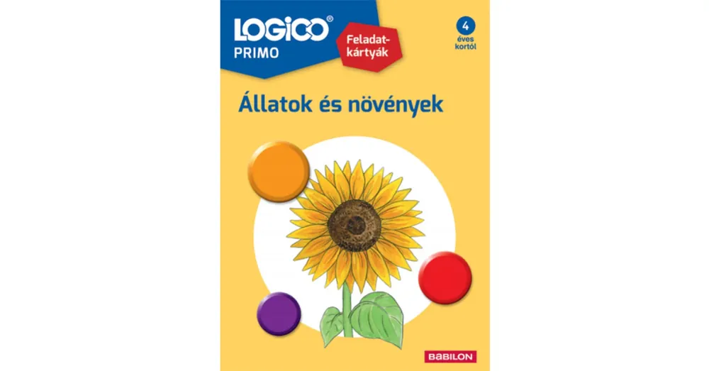 Vedd meg most Logico Primo Állatok és növények 4+