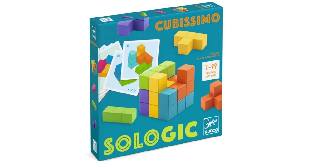 Cubissimo logikai játék Djeco - Djeco Árcsökkenés