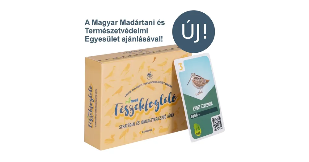 Gyors szállítás Fészekfoglaló - madárvilág természetismereti kártyajáték