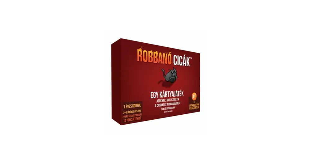 Robbanó cicák kártyajáték Akció