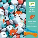 Fűzhető fagyöngy, 450 darabos - Rókás-baglyos Djeco Legjobb ár