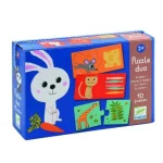 Kihagyhatatlan ajánlat Puzzle duo állatok és eledeleik - Djeco
