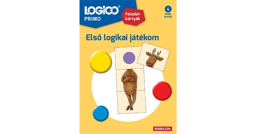 Logico Primo Első logikai játékom 4+ Árengedmény