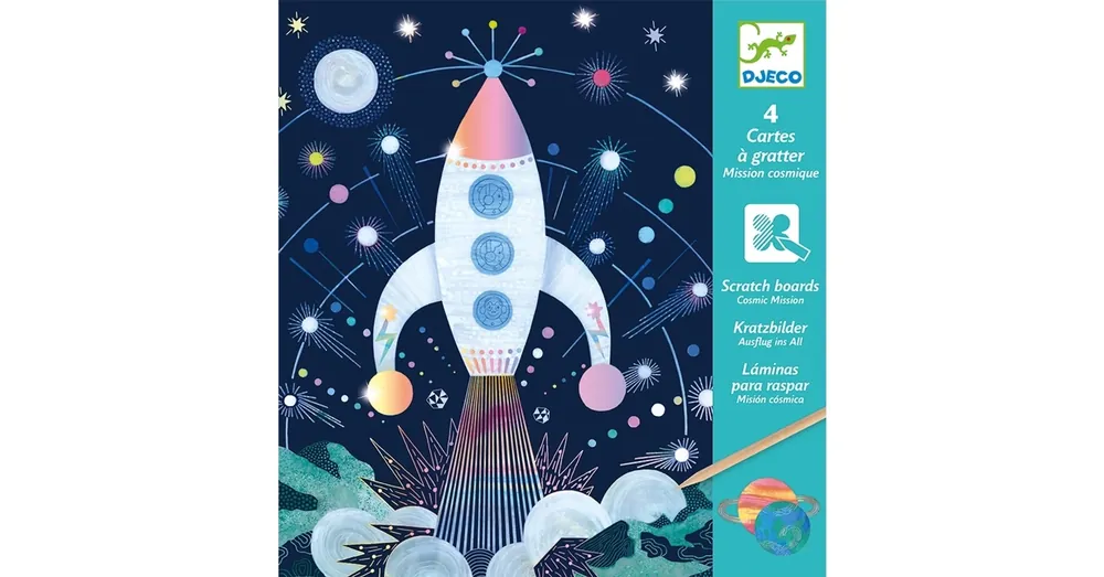 Cosmic mission - Űrhajós kaparós képkészítő Djeco Legnépszerűbb