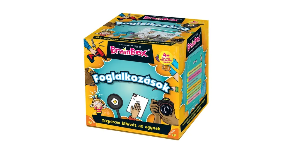 BrainBox kvízkártya- Foglalkozások Expressz szállítás