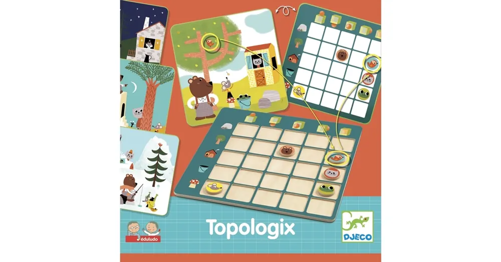 Topologix térbeli, síkbeli tájékozódást fejlesztő játék - Djeco Expressz kézbesítés