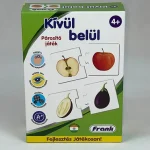 Kedvezmény Kívül-belül párosító játék - zöldségek és gyümölcsök