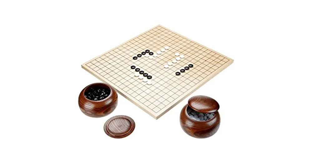Go szett, kínai stratégiai játék 48x45 cm - Philos Expressz szállítás