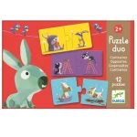 Szezonális akció Puzzle duo ellentét párok - Djeco
