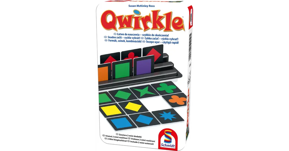 Qwirkle fémdobozos - kisebb, utazó méret Rendeld meg most