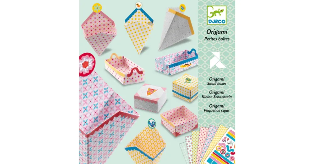 Csak ma Origami doboz hajtogatás - Djeco