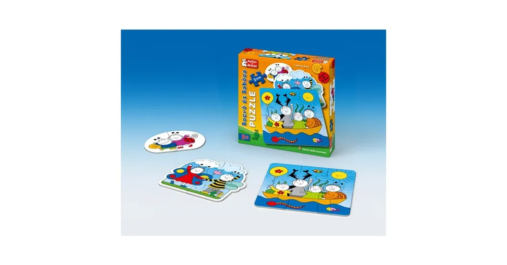 Nézd meg most Bogyó és Babóca baba puzzle - 2-4-6 db-os