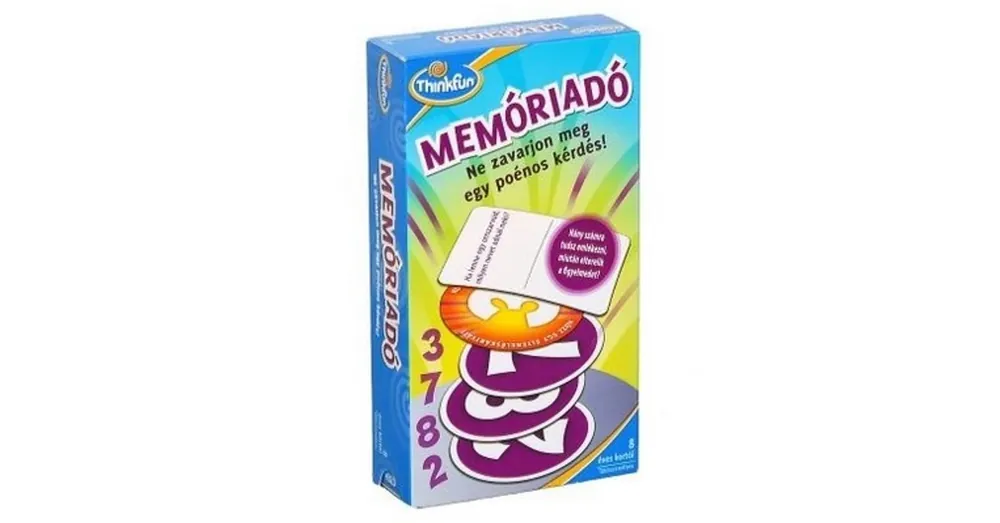 Memóriadó vicces memória társasjáték - Thinkfun Árengedmény