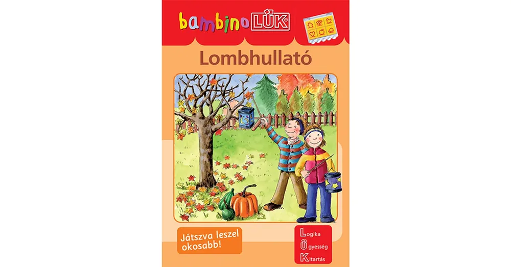 Akciós ár Lombhullató Lük Bambino füzet óvodásoknak