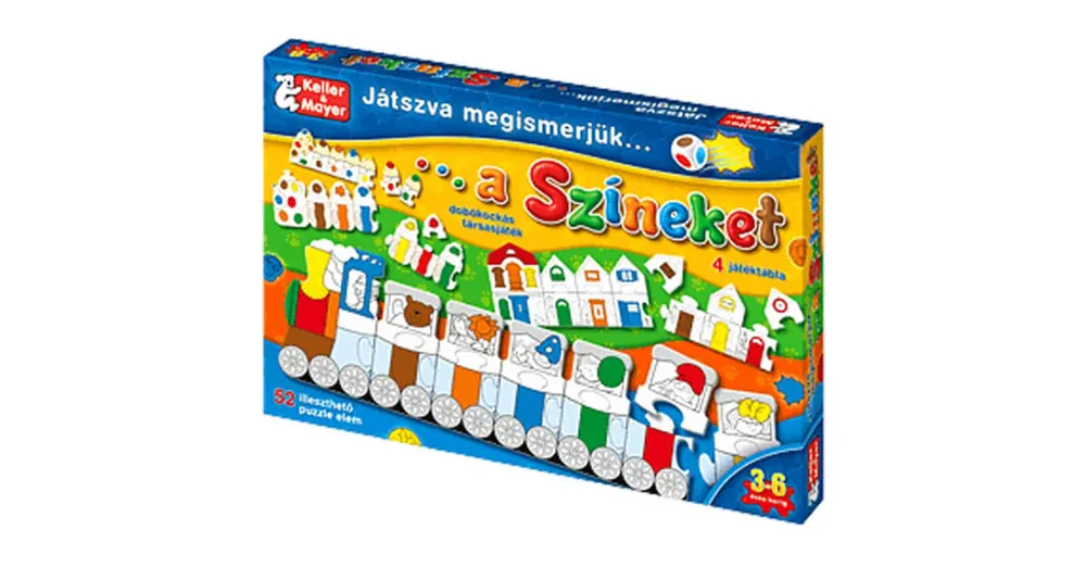 Játszva megismerjük a színeket Outlet