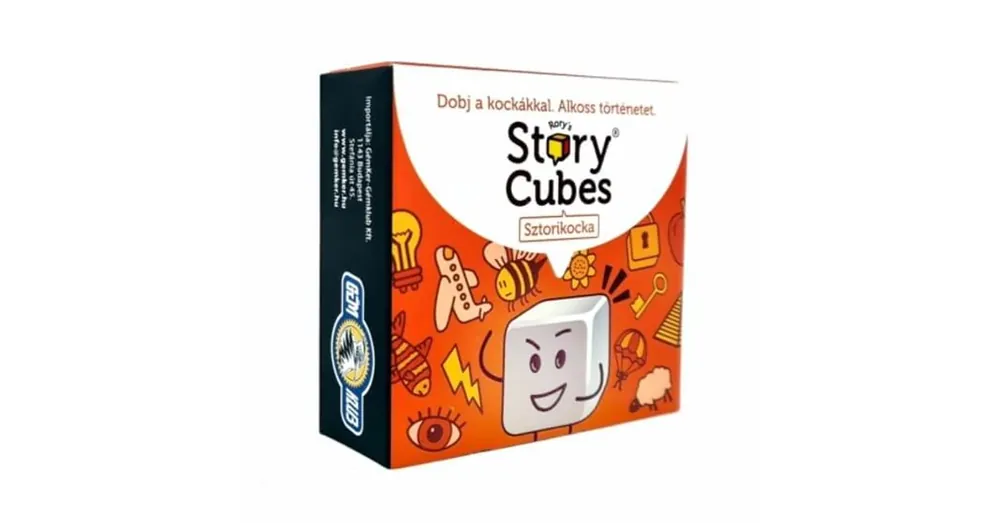 Akció Sztorikocka - Story cubes - mese /sztoris társasjáték - n.sárga
