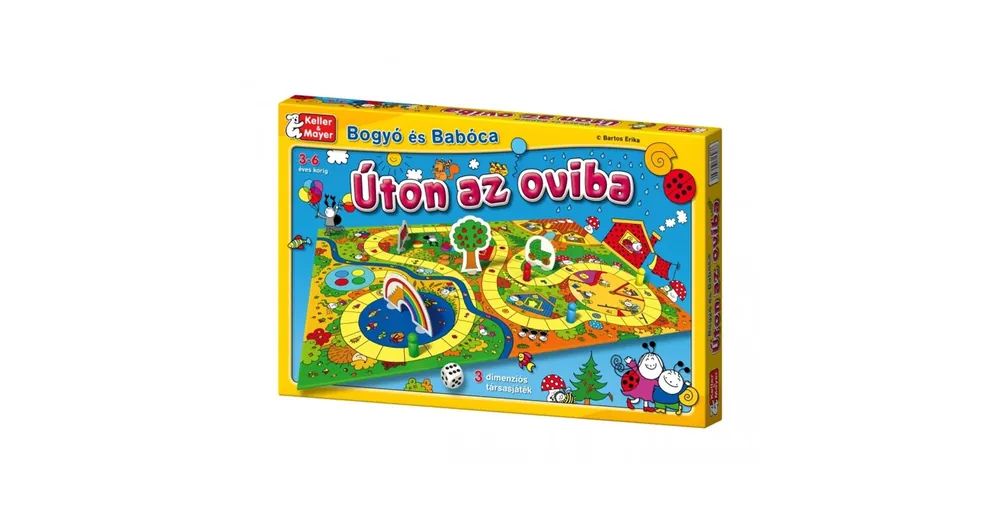 Bogyó és Babóca társasjáték - Úton az oviba Biztonságos fizetés