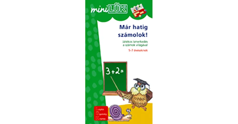 Már hatig számolok! Lük Mini füzet Expressz szállítás